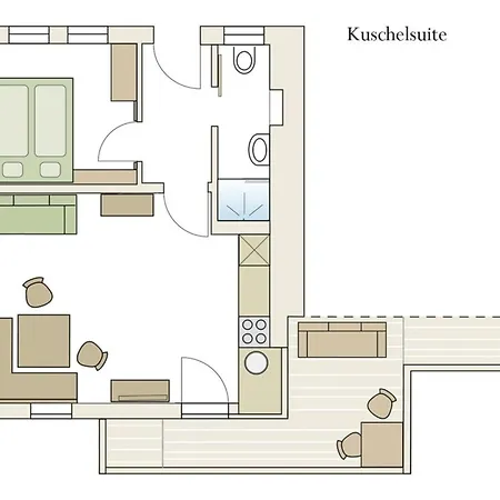 펜션 Bergchalet Klausner Kuschelsuite 람자우 임 질러탈